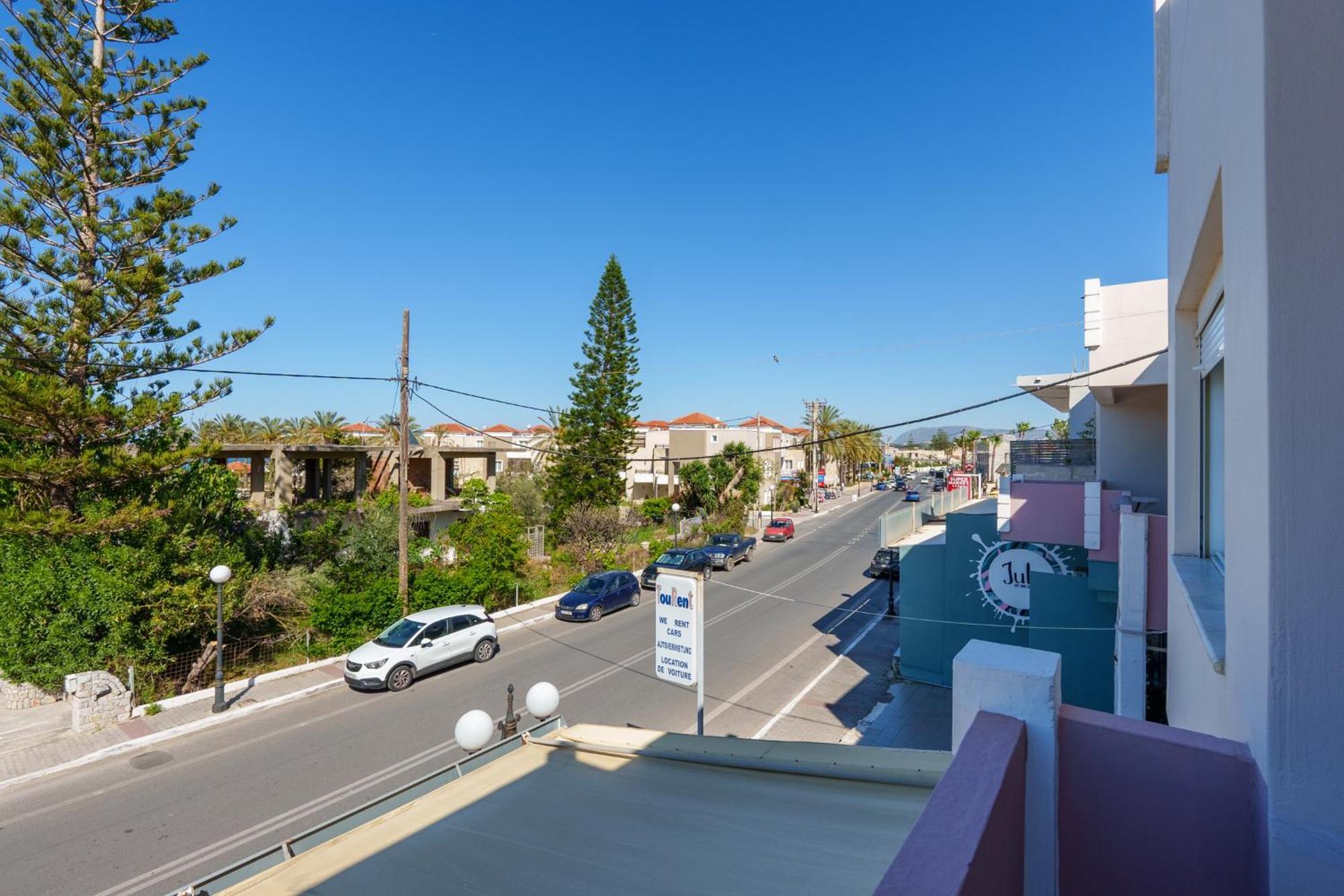 Nikos Apartments Agia Marina Exterior foto