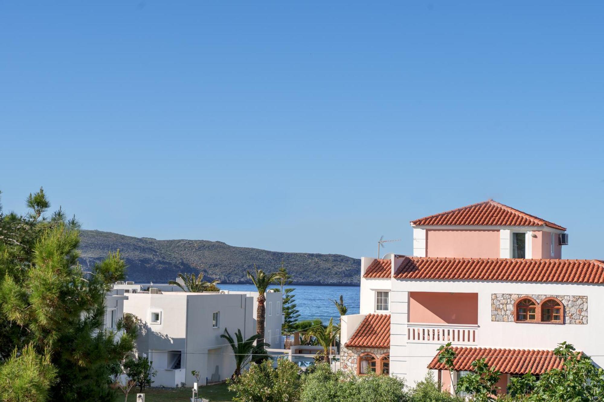 Nikos Apartments Agia Marina Exterior foto